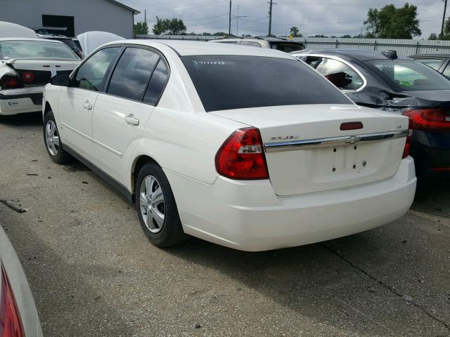 1G1ZS58F87F169190 - 2007 CHEVROLET MALIBU LS 白色 照片 3