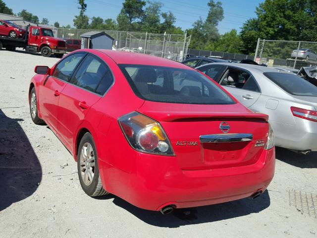 1N4AL2AP9CN426303 - 2012 NISSAN ALTIMA BAS RED photo 3