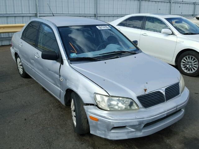 JA3AJ26E62U005827 - 2002 MITSUBISHI LANCER ES SILVER photo 1