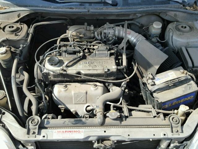 JA3AJ26E62U005827 - 2002 MITSUBISHI LANCER ES SILVER photo 7