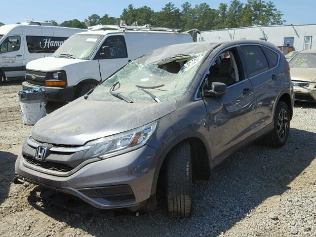 2HKRM3H44GH508134 - 2016 HONDA CR-V SE GRAY photo 2