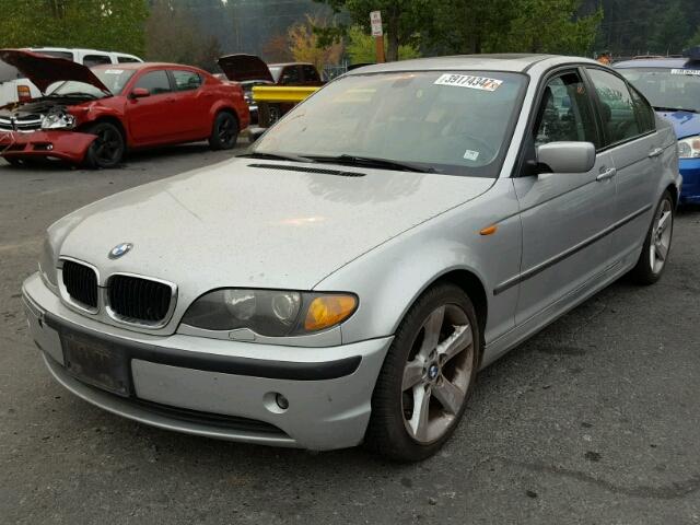 WBAEV33475KW17430 - 2005 BMW 325 SILVER photo 2