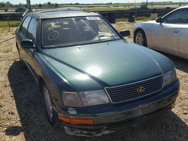 JT8BH22F4T0042513 - 1996 LEXUS LS GREEN photo 1