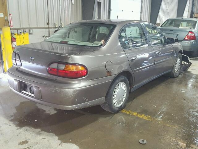 1G1ND52J72M695899 - 2002 CHEVROLET MALIBU GRAY photo 4