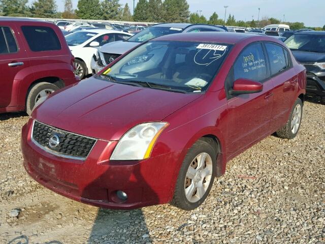 3N1AB61EX8L757677 - 2008 NISSAN SENTRA 2.0 RED photo 2