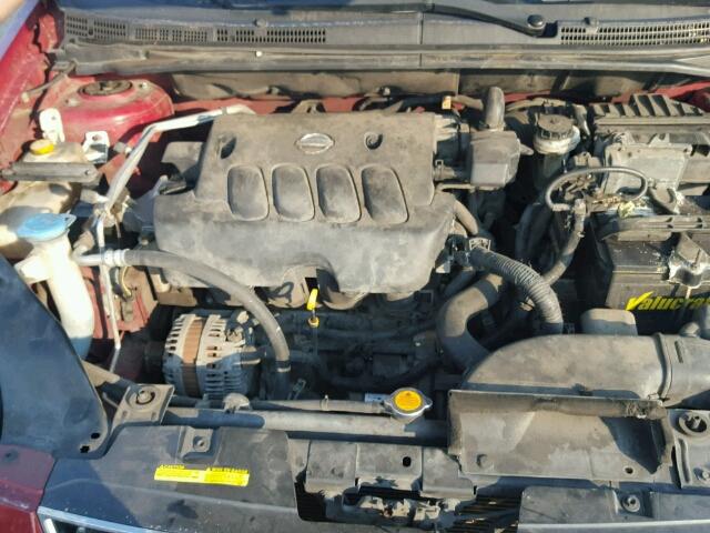 3N1AB61EX8L757677 - 2008 NISSAN SENTRA 2.0 RED photo 7