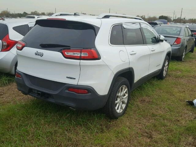 1C4PJLCSXEW222057 - 2014 JEEP CHEROKEE L WHITE photo 4