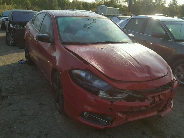 1C3CDFBB7ED776357 - 2014 DODGE DART RED photo 1