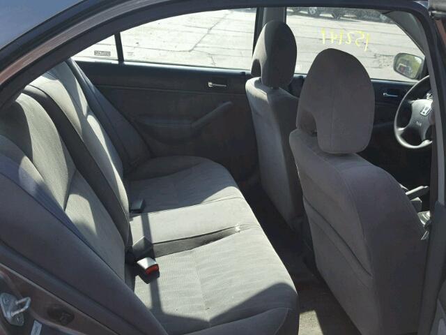 2HGES26784H628083 - 2004 HONDA CIVIC EX ნაცრისფერი ფოტო 6