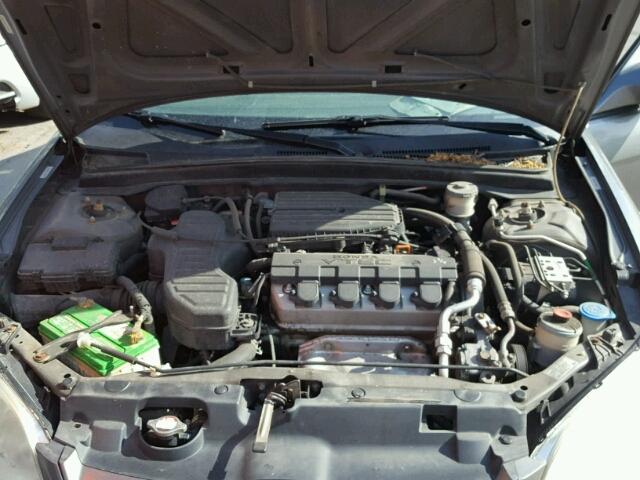 2HGES26784H628083 - 2004 HONDA CIVIC EX ნაცრისფერი ფოტო 7