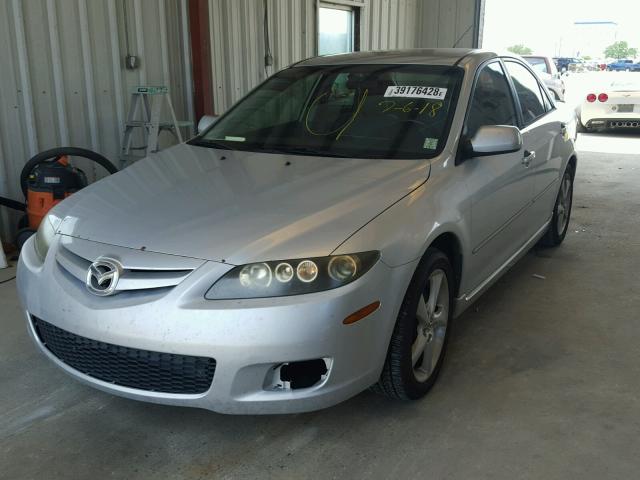 1YVHP80C785M01139 - 2008 MAZDA 6 I SILVER photo 2