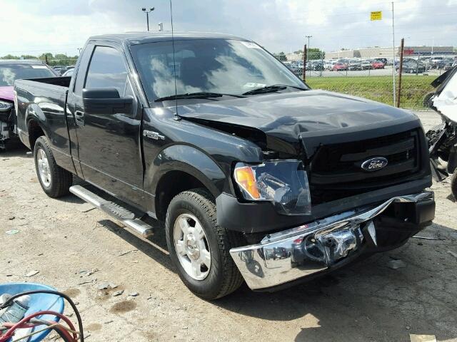 1FTMF1CM5EFC90325 - 2014 FORD F150 BLACK photo 1