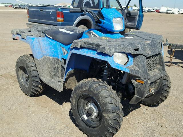 4XASEA50XJA259980 - 2018 POLARIS SPORTSMAN 蓝色 照片 1