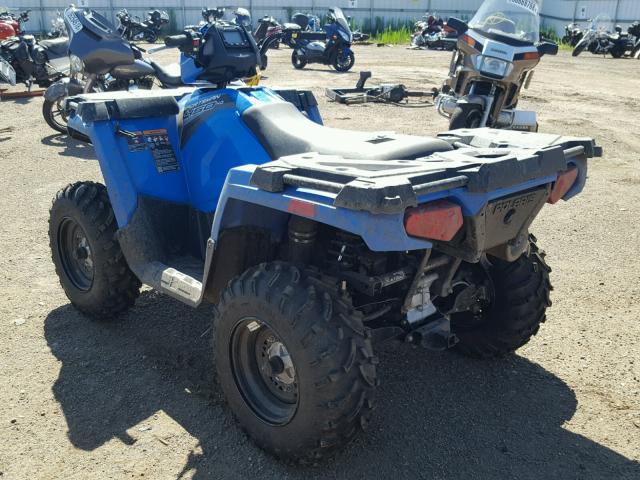 4XASEA50XJA259980 - 2018 POLARIS SPORTSMAN 蓝色 照片 3