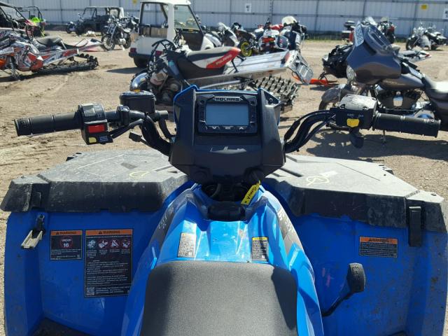 4XASEA50XJA259980 - 2018 POLARIS SPORTSMAN 蓝色 照片 9