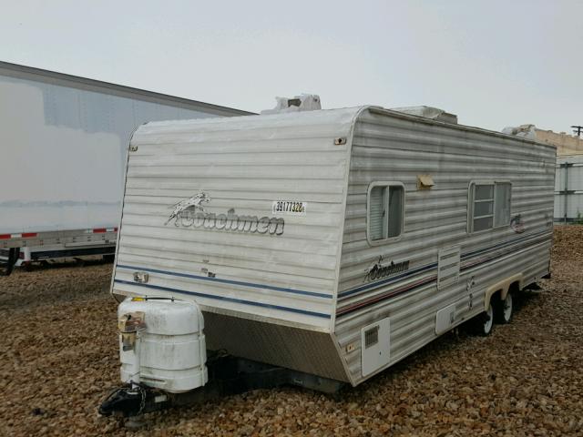 1TC2B215131203118 - 2003 COACH TRAILER WHITE photo 2