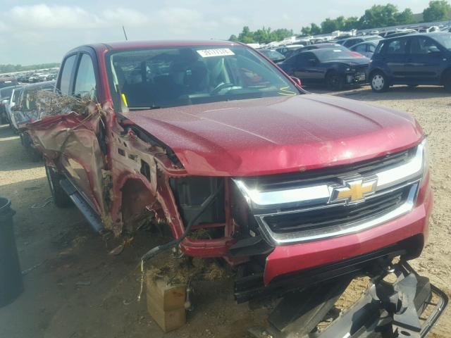 1GCGTCEN3J1174118 - 2018 CHEVROLET COLORADO L MAROON photo 1