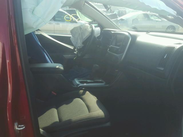 1GCGTCEN3J1174118 - 2018 CHEVROLET COLORADO L MAROON photo 5