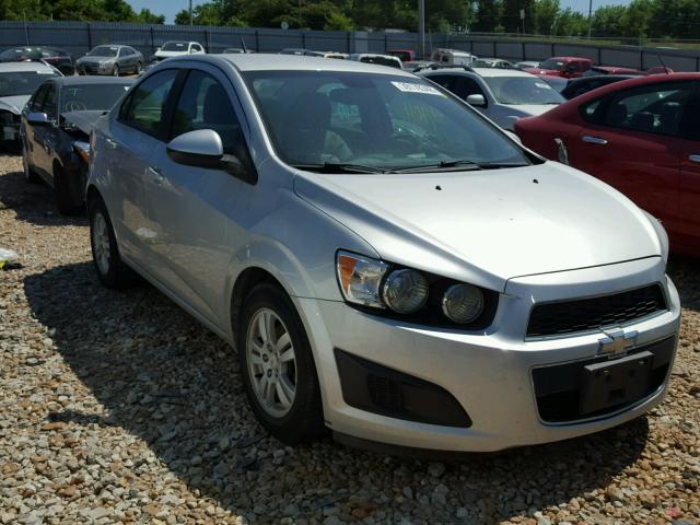 1G1JB5SH8C4102568 - 2012 CHEVROLET SONIC LS ვერცხლისფერი ფოტო 1