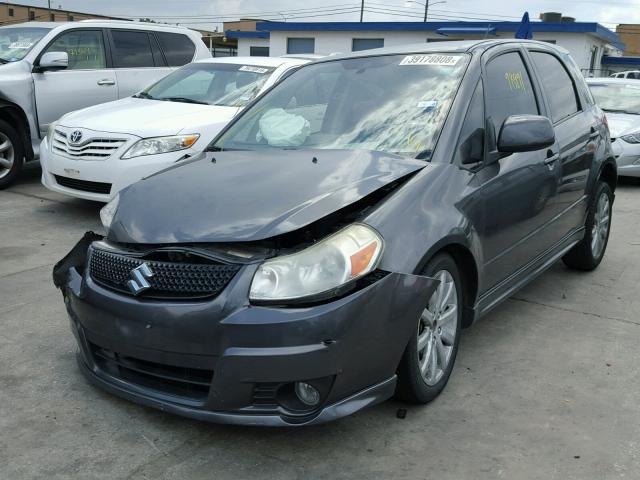 JS2YA5A54B6300847 - 2011 SUZUKI SX4 BASE GRAY photo 2