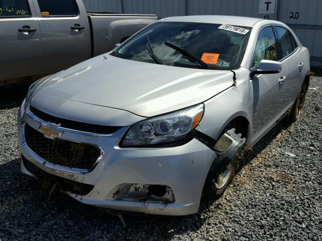 1G11C5SL7EF185564 - 2014 CHEVROLET MALIBU 1LT 银色 照片 2