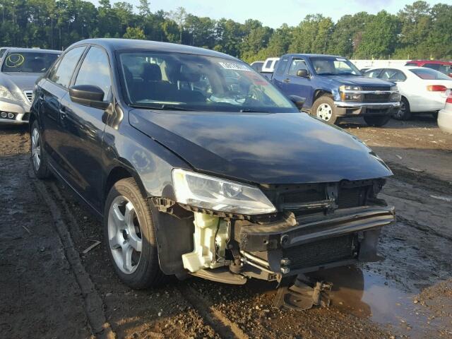 3VW1K7AJ5CM389294 - 2012 VOLKSWAGEN JETTA BASE შავი ფოტო 1