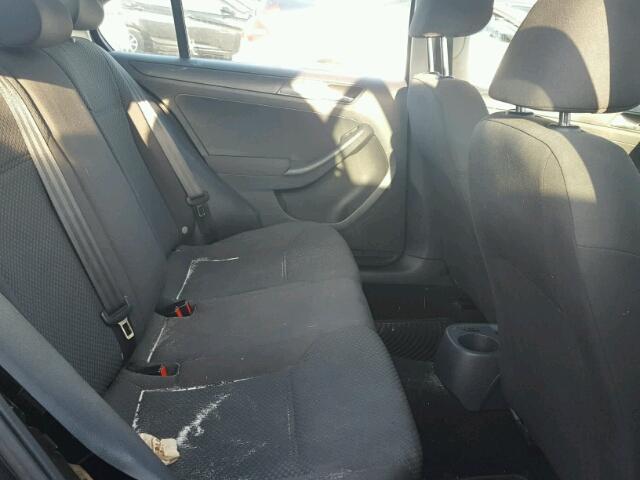 3VW1K7AJ5CM389294 - 2012 VOLKSWAGEN JETTA BASE შავი ფოტო 6