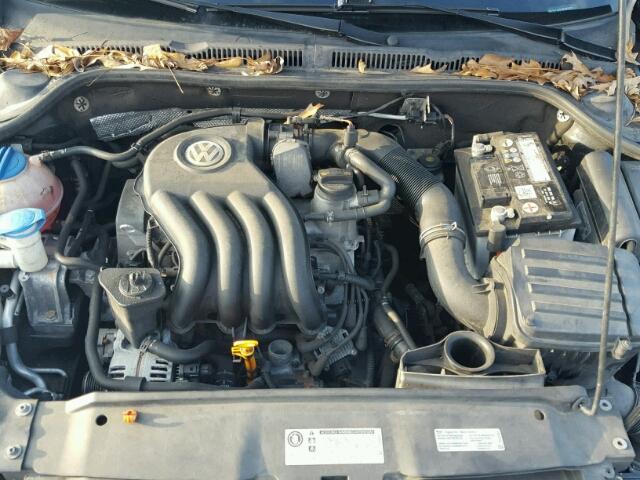 3VW1K7AJ5CM389294 - 2012 VOLKSWAGEN JETTA BASE შავი ფოტო 7