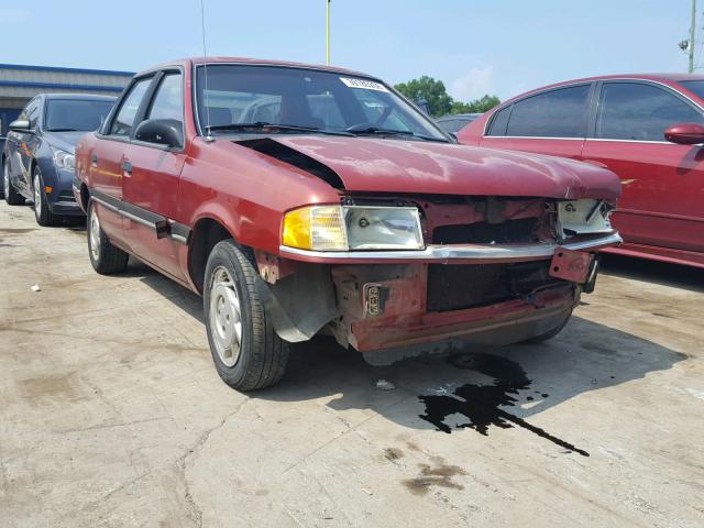 1FAPP36XXMK111316 - 1991 FORD TEMPO GL RED photo 1