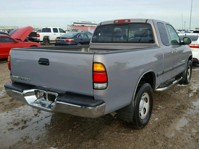 5TBRN341X2S317712 - 2002 TOYOTA TUNDRA ACC BEIGE photo 4