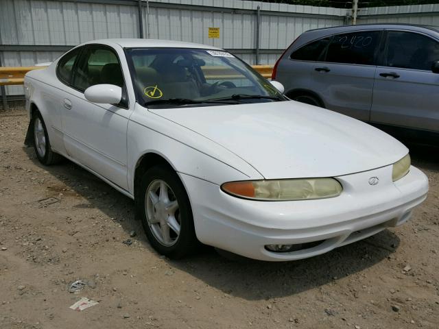 1G3NL12E6XC326180 - 1999 OLDSMOBILE ALERO GL WHITE photo 1