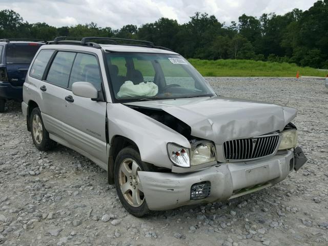 JF1SF65661G739041 - 2001 SUBARU FORESTER S ვერცხლისფერი ფოტო 1