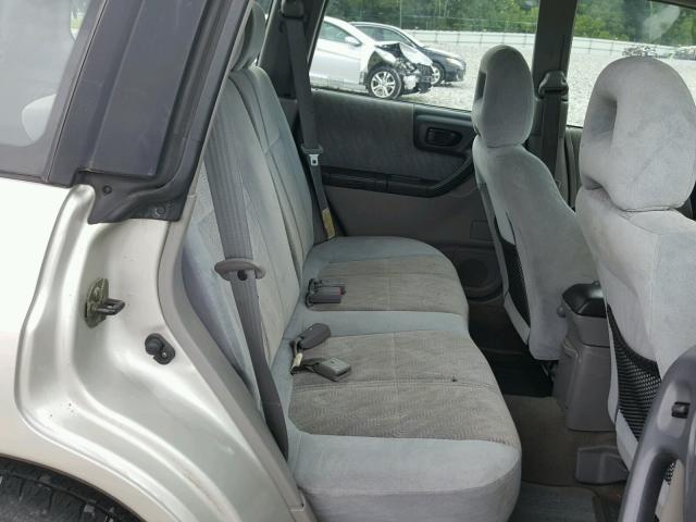 JF1SF65661G739041 - 2001 SUBARU FORESTER S ვერცხლისფერი ფოტო 6