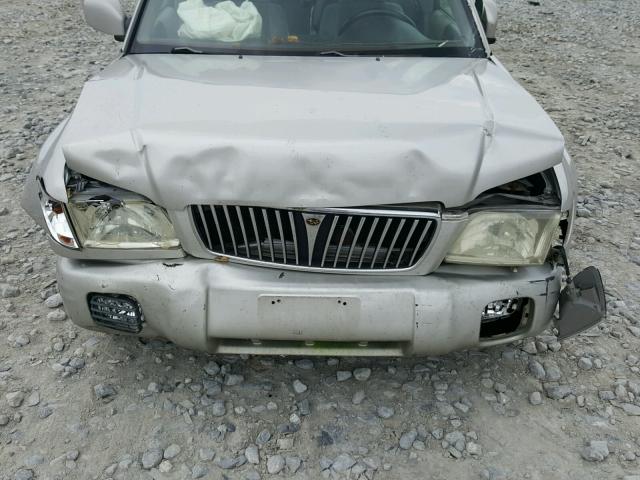 JF1SF65661G739041 - 2001 SUBARU FORESTER S ვერცხლისფერი ფოტო 7