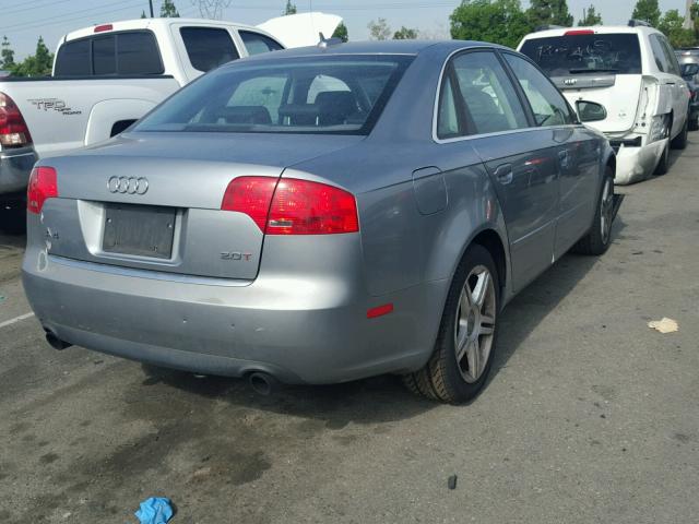 WAUAF78E56A252127 - 2006 AUDI A4 2 GRAY photo 4