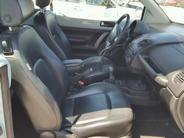 3VWRF31Y26M300444 - 2006 VOLKSWAGEN NEW BEETLE Dəniz mavisi foto 5