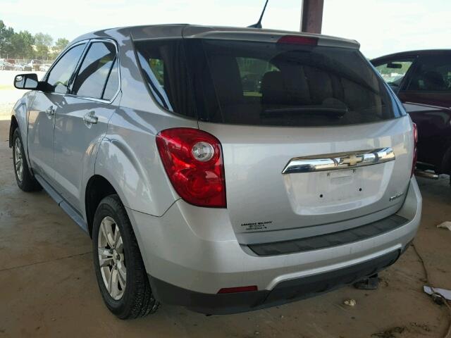 2GNALAEK2E1115231 - 2014 CHEVROLET EQUINOX LS SILVER photo 3