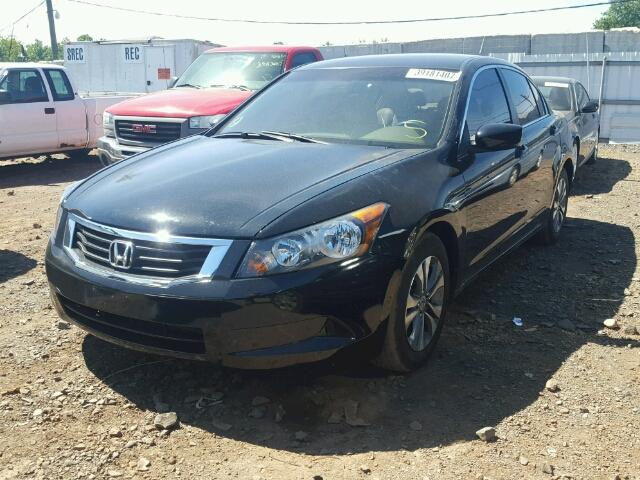 1HGCP264X9A183382 - 2009 HONDA ACCORD LX- BLACK photo 2