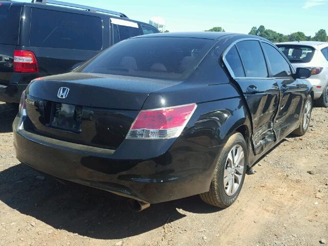 1HGCP264X9A183382 - 2009 HONDA ACCORD LX- BLACK photo 4