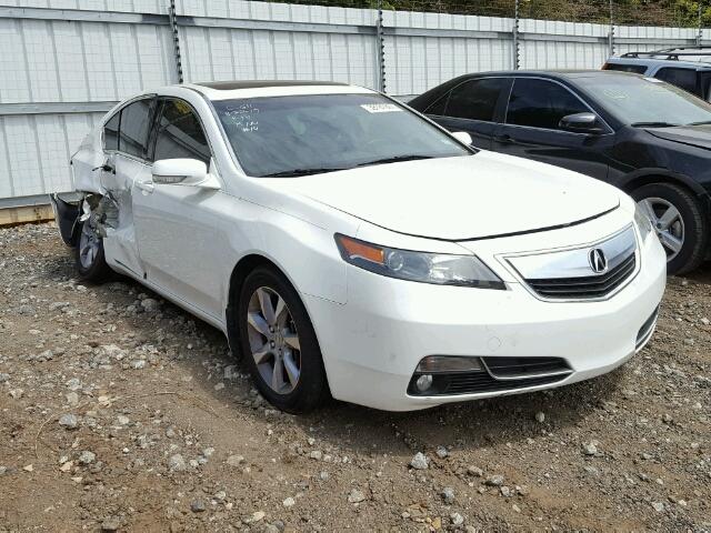 19UUA8F58DA011202 - 2013 ACURA TL TECH WHITE photo 1