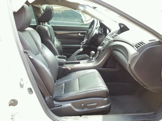 19UUA8F58DA011202 - 2013 ACURA TL TECH WHITE photo 5