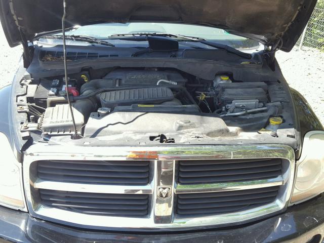 1D4HB58D74F214863 - 2004 DODGE DURANGO LI BLACK photo 7