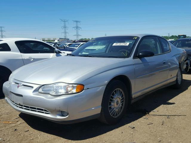 2G1WW12E6Y9338682 - 2000 CHEVROLET MONTE CARL 银色 照片 2