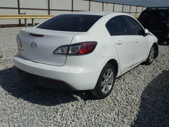 JM1BL1VF3B1486383 - 2011 MAZDA 3 I WHITE photo 4