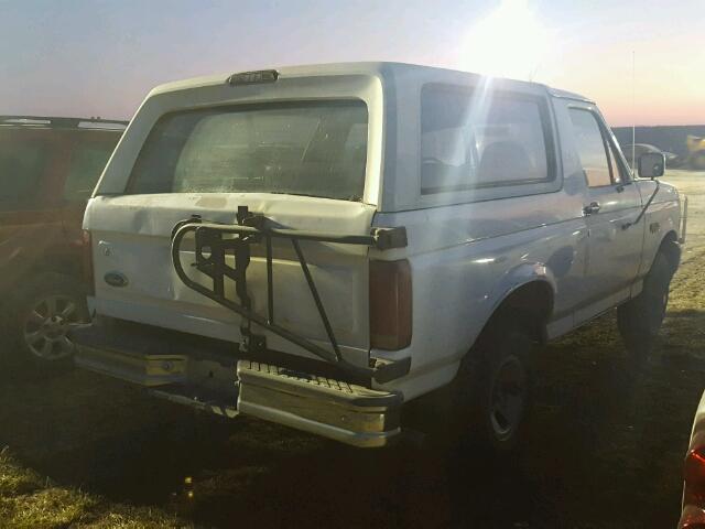 1FMEU15H6RLB06104 - 1994 FORD BRONCO WHITE photo 4