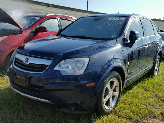 3GSCL93ZX9S602367 - 2009 SATURN VUE HYBRID BLUE photo 2