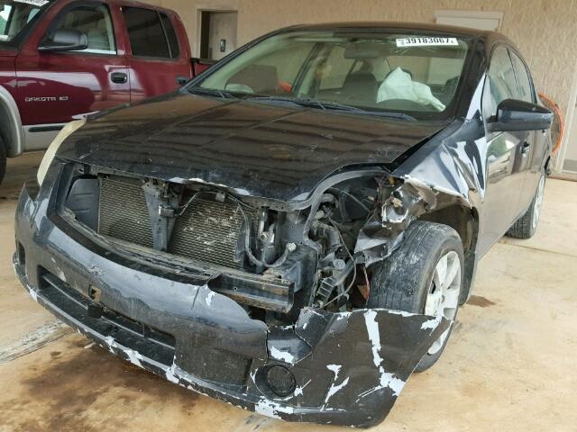 3N1AB61E99L657958 - 2009 NISSAN SENTRA 2.0 BLACK photo 2