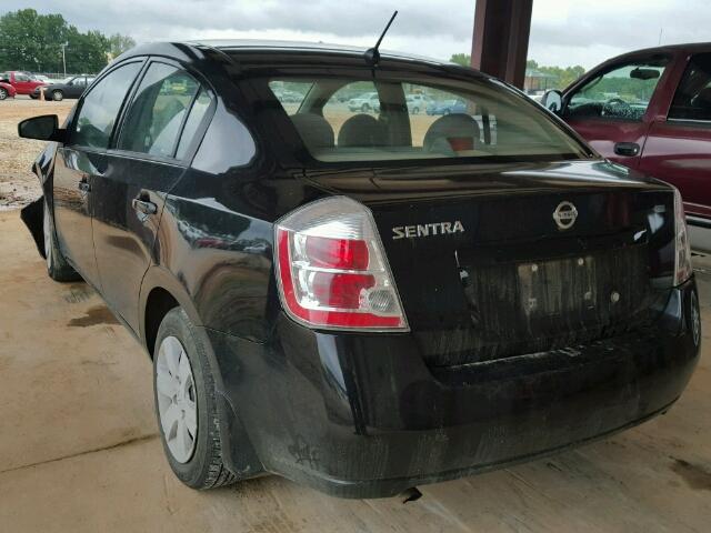 3N1AB61E99L657958 - 2009 NISSAN SENTRA 2.0 BLACK photo 3