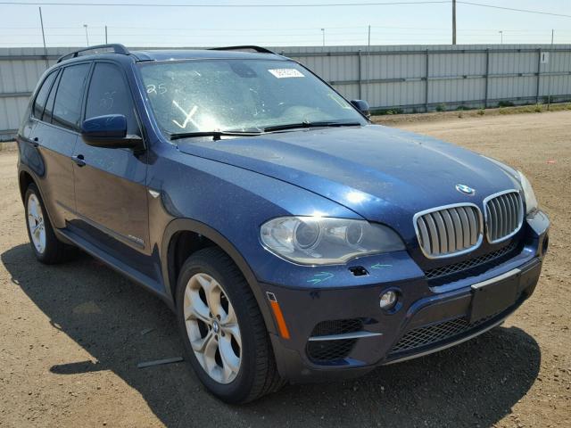 5UXZV8C5XCL423037 - 2012 BMW X5 XDRIVE5 BLUE photo 1