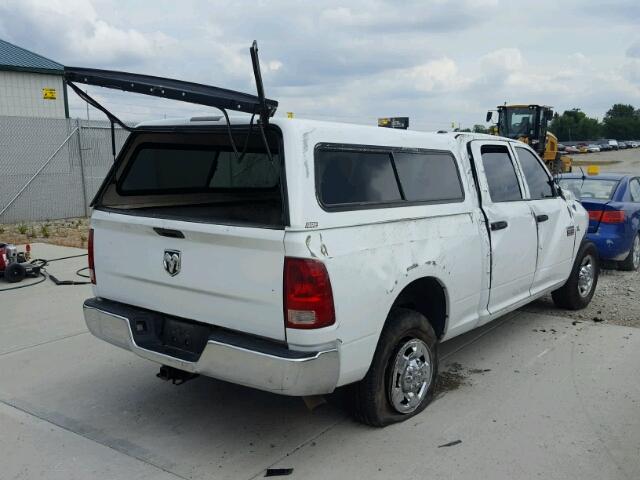 3D73M3CL7BG512223 - 2011 DODGE RAM 3500 WHITE photo 4